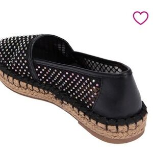 (#63..,7) Women Kenneth Cole Reaction Bonnie Mesh Espadrille Flat Size 11